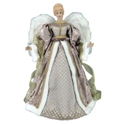 Discount Christmas Forever ANGEL TREE TOP 24″ CHAMPAGNE/GOLD