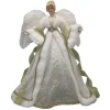 Hot Christmas Forever ANGEL TREE TOP 24″ IVORY/GOLD