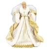 Online Christmas Forever ANGEL TREE TOP 16″ IVORY/GOLD