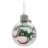 Discount Christmas Forever BALL CLEAR 3″ SNATA SCENE WITH LED LIGHTS