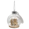 Sale Christmas Forever BALL DECOR CLEAR 3″ DEER SCENE