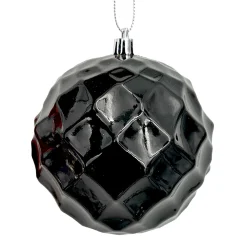 New Christmas Forever BALL DIAMOND IN. 100MM SHINY BLACK