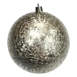 Online Christmas Forever BALL EMBOSSED 150MM MATT GOLD