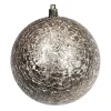 Outlet Christmas Forever BALL EMBOSSED 100MM MATT ROSE GOLD
