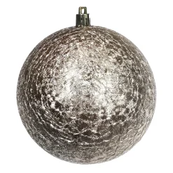 Clearance Christmas Forever BALL EMBOSSED 150MM MATT ROSE GOLD
