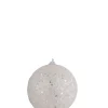 Best Christmas Forever BALL GLITTER & ICE 90MM WHITE