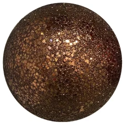 New Christmas Forever BALL GLITTER 120MM CHOCOLATE