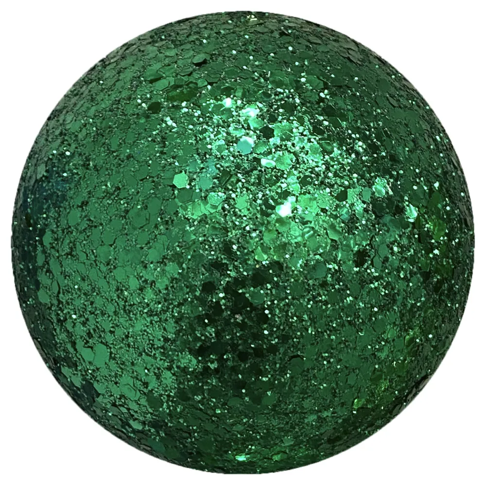 Outlet Christmas Forever BALL GLITTER 120MM FOREST GREEN