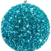 Online Christmas Forever BALL GLITTER-3D 105MM TEAL