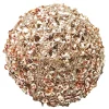 Online Christmas Forever BALL METAL WIRE/ YARN 120MM ROSE GOLD SEQUIN & GLITTER