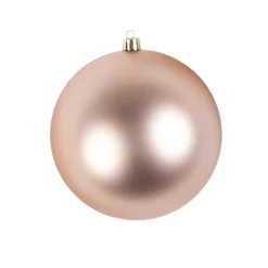 Best Christmas Forever BALL 120MM/5″ METALLIC ROSE GOLD