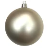 Outlet Christmas Forever BALL 90MM MATT LIGHT CHAMPAGNE