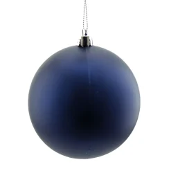 Outlet Christmas Forever BALL 90MM MATT NAVY BLUE
