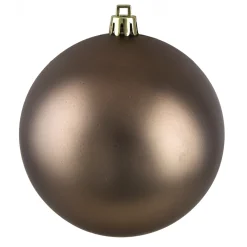 Christmas Forever BALL 90MM MATT TAUPE