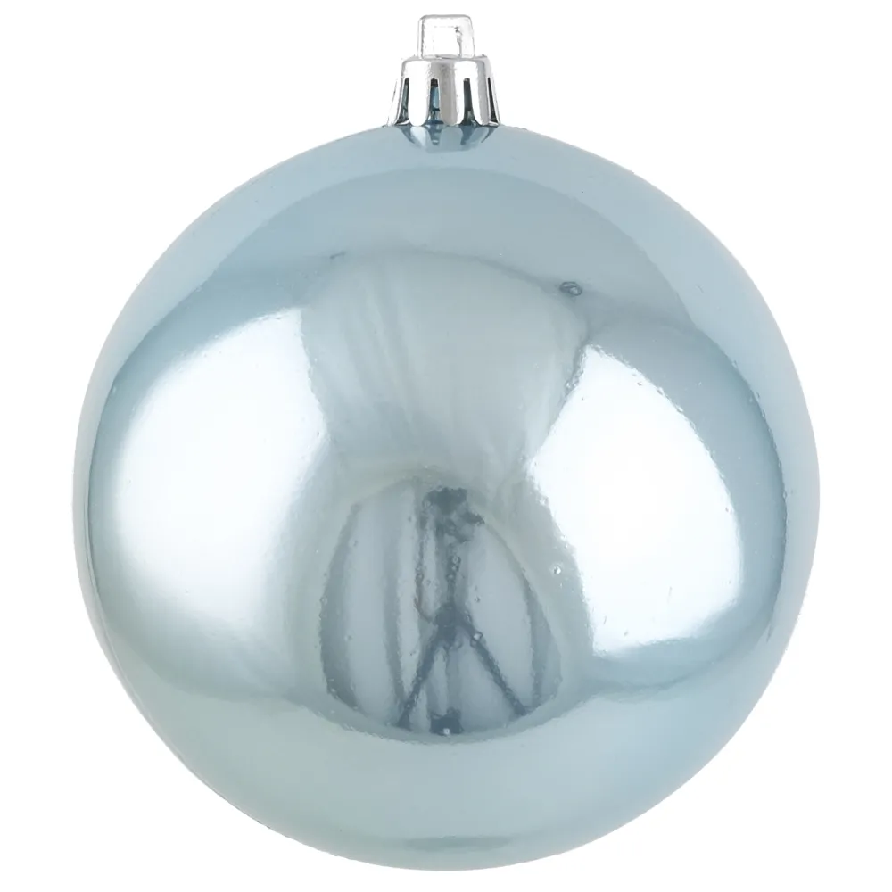 New Christmas Forever BALL 90MM PEARL LIGHT BLUE