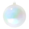Outlet Christmas Forever BALL 90MM PEARL WHITE IRIDESCENT