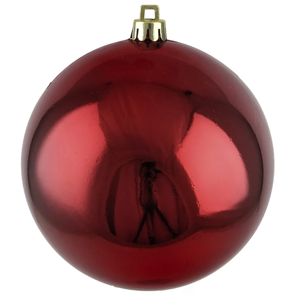 Sale Christmas Forever BALL 90MM SHINY CRANBERRY