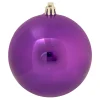 Online Christmas Forever BALL 90MM SHINY DARK PURPLE
