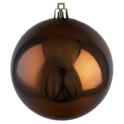 Clearance Christmas Forever BALL 90MM SHINY RUSTY COPPER