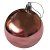 Clearance Christmas Forever BALL 90MM SHINY SALMON