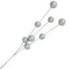 New Christmas Forever BALL SPRAY 25″ SILVER GLITTER
