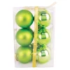 Hot Christmas Forever BALLS BOXED 12PC 60MM CHARTREUSE SHINY/ MATT