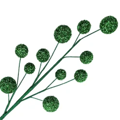 Sale Christmas Forever BALLSPRAY 29.5″X11 GREEN TINSEL GLTR.