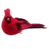 Best Christmas Forever BIRD RED CARDINAL 7″ W/ CLIP