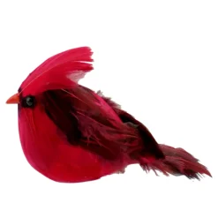Online Christmas Forever BIRD RED CARDINAL 4″ W’CLIP