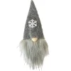 Discount Christmas Forever BOTTLE COVER GNOME FAUX FUR BROWN 13.5″ W/ SNOWFLAKE