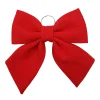Best Christmas Forever BOW SPONGE/FABRIC 13.5″ RED