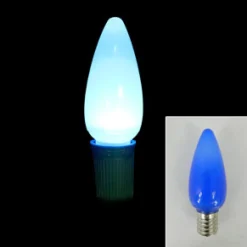 Online Christmas Forever BULB LED REPL. O/D C9/OPAQUE BLUE (5 LED )