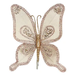 Christmas Forever BUTTERFLY ROSE GOLD 8.3X8.6″ VELVET