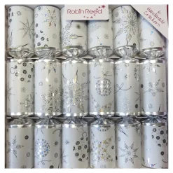 Clearance Christmas Forever CHRISTMAS CRACKER PREMIUM 6PCX12″ FLEUR DE LIS W/ PICCADILLY GIFT INSIDE
