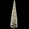 Sale Christmas Forever CONE TREE ROPE 20″ LED W/ ZIGZAG ROPE B/O
