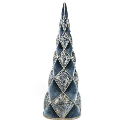 Discount Christmas Forever CONE WITH INTRICATE EMBROIDERY REGAL BLUE 38″
