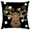 Christmas Forever CUSHION DECORATIVE 16″x16″ – REINDEER