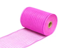 Clearance Christmas Forever DECOR MESH 06″ X 20 YDS FUCHSIA SPARKLE