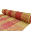 Best Christmas Forever DECOR MESH 21″ X 5 YDS RED/ TAN CHECK BURLAP LOOK