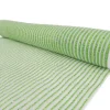 Best Christmas Forever DECOR MESH 21″ X 10 YDS WHITE/ CHARTREUSE PIN STRIPE