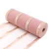 Discount Christmas Forever DECOR MESH 10.5″x10 YDS LN PINK/ROSE GOLD W/ ROSE GOLD STRIPES