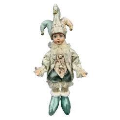 New Christmas Forever DOLL STANDING 18″ MINT/GOLD
