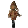 Christmas Forever FALL SCARECROW HUSK GIRL STANDING ON BASE 27.5″ ORANGE/MULTI
