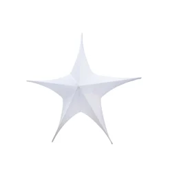 Sale Christmas Forever FOLDING SHIMMER STAR 16″ WHITE