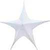 Clearance Christmas Forever FOLDING SHIMMER STAR 59″ WHITE
