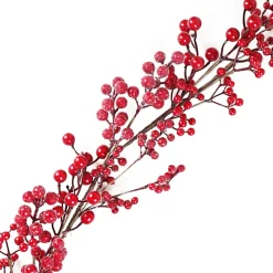 Sale Christmas Forever GARLAND BERRY 60″ RED MIXED BERRY