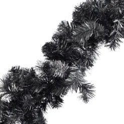 New Christmas Forever GARLAND BLACK NOBLE PINE 9′ X 10″ 230 TIPS