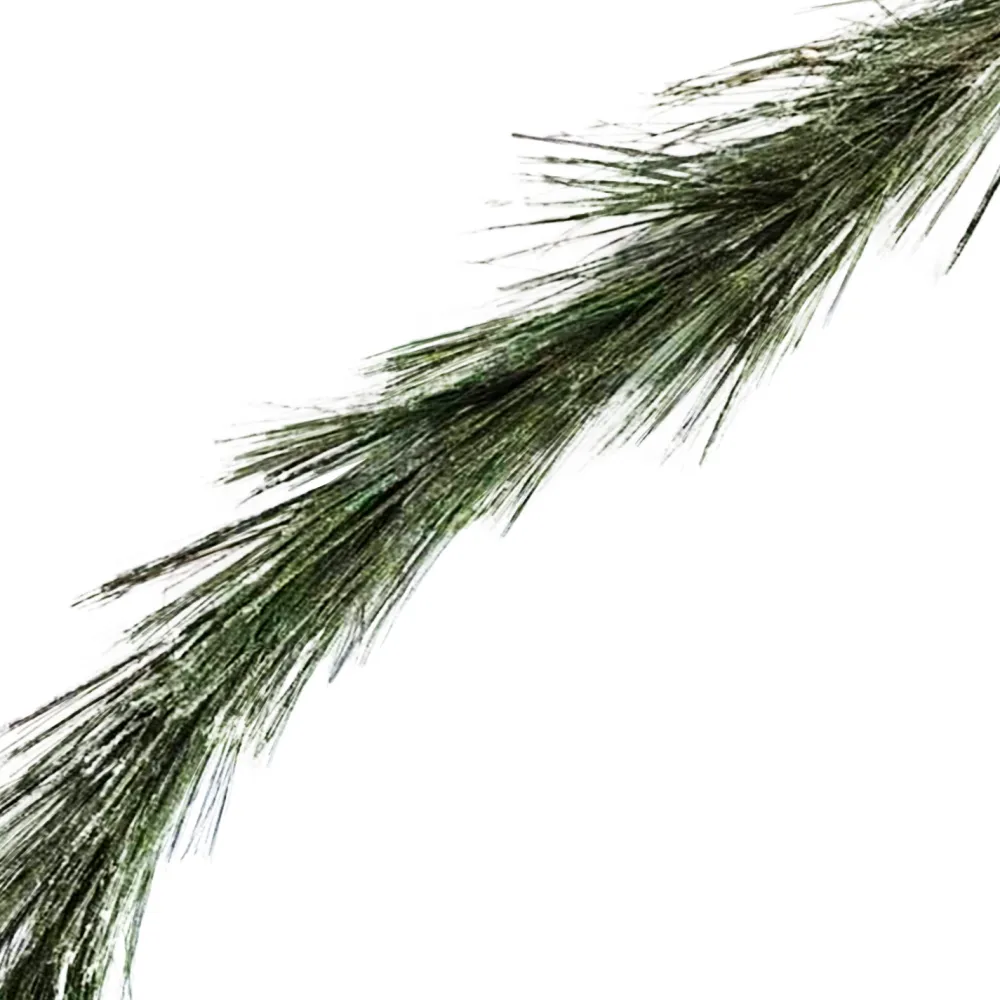 Hot Christmas Forever GARLAND FROSTED HARD NEEDLE ROPING 72″ PVC