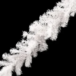 Clearance Christmas Forever GARLAND WHITE/ CLEAR WINTER FROST 9′ X 10″ 180 TIPS