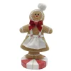 Sale Christmas Forever GINGERBREAD GIRL BAKER STANDING 14.2″ W/ RIBBON